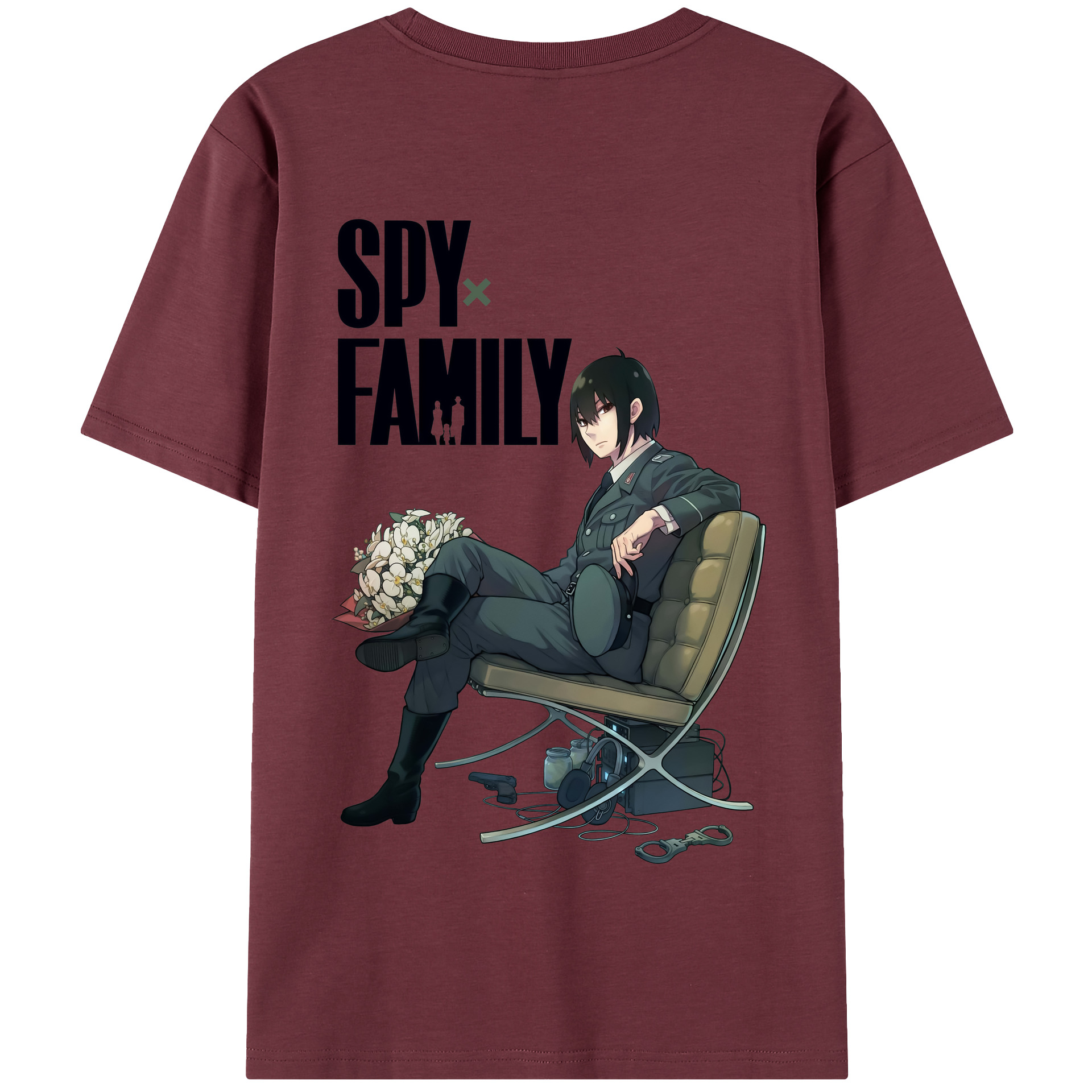（画像用） SPY×FAMILY间谍家家酒 綿100％半袖Tシャツ（背面プリント）